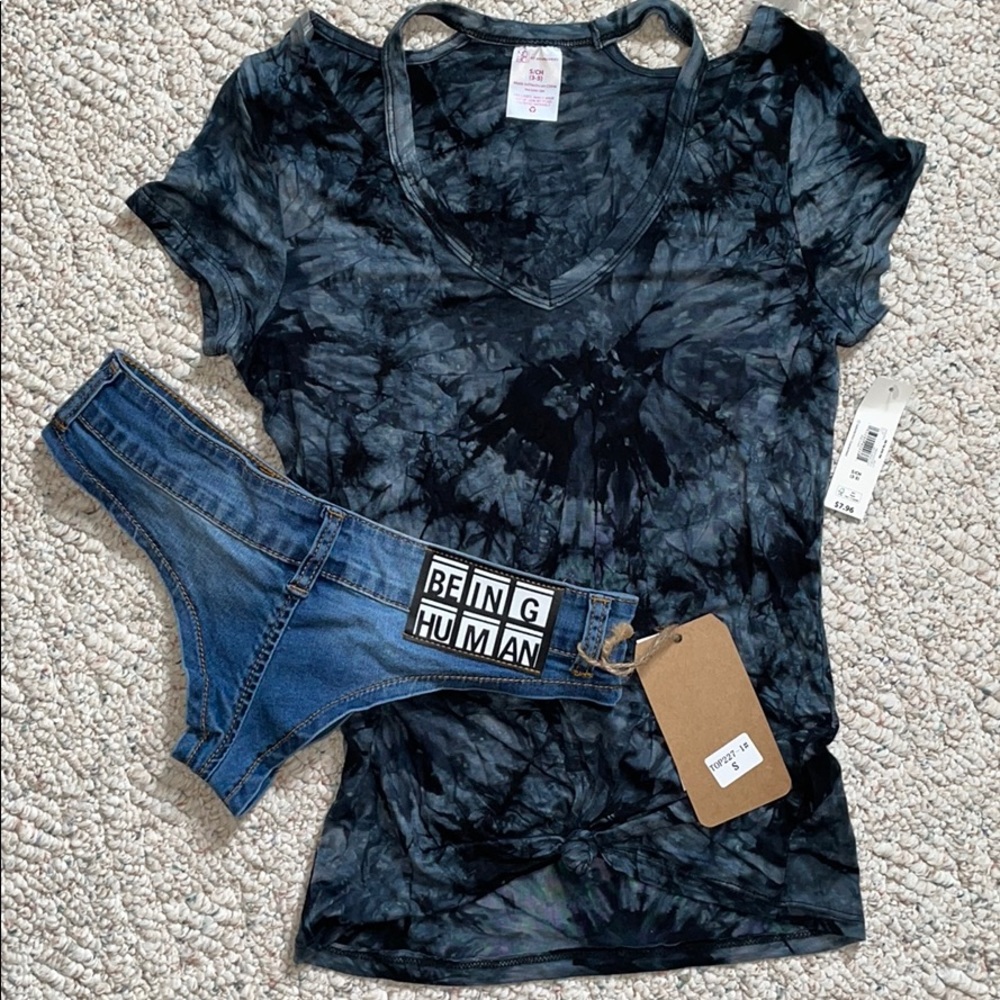2/$20 NWT Denim Hot Shorts - Picture 2 of 5